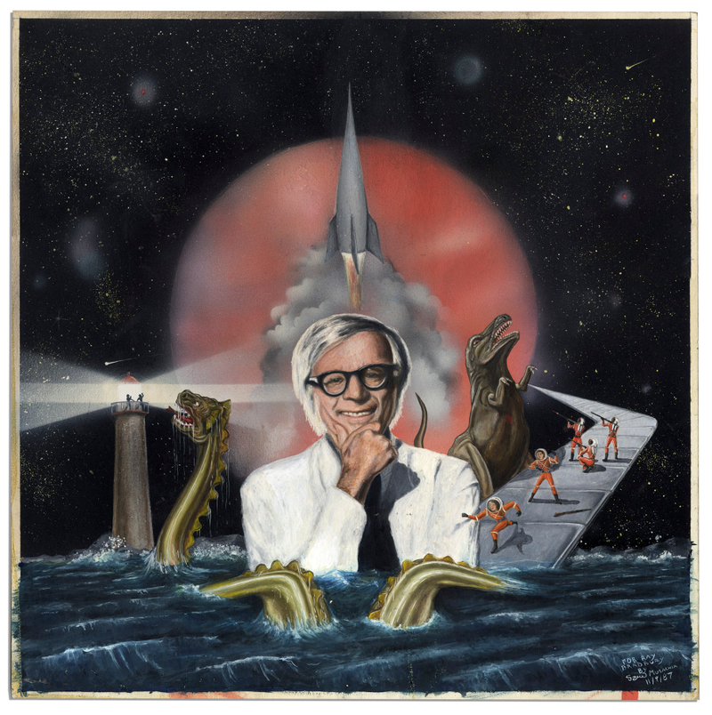 Illustration for article titled Some Of The Brilliant Art You Could Own From Ray Bradbury's Collection